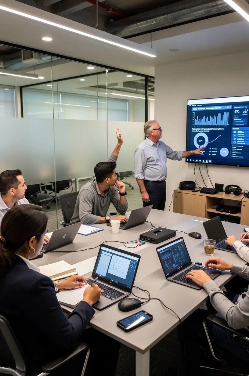 Step-by-step infographic demonstrating automation techniques for optimizing software tasks