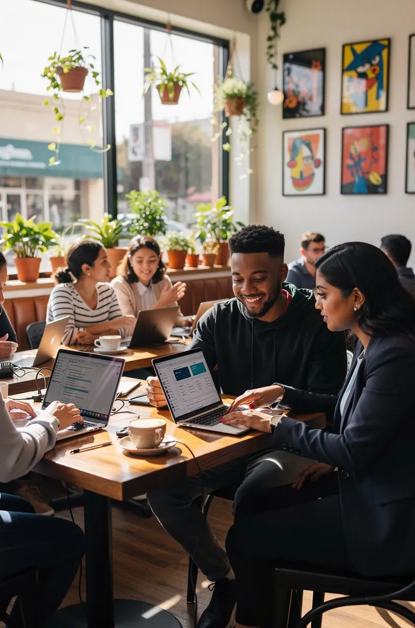 Dashboard showcasing key software performance metrics for productivity analysis